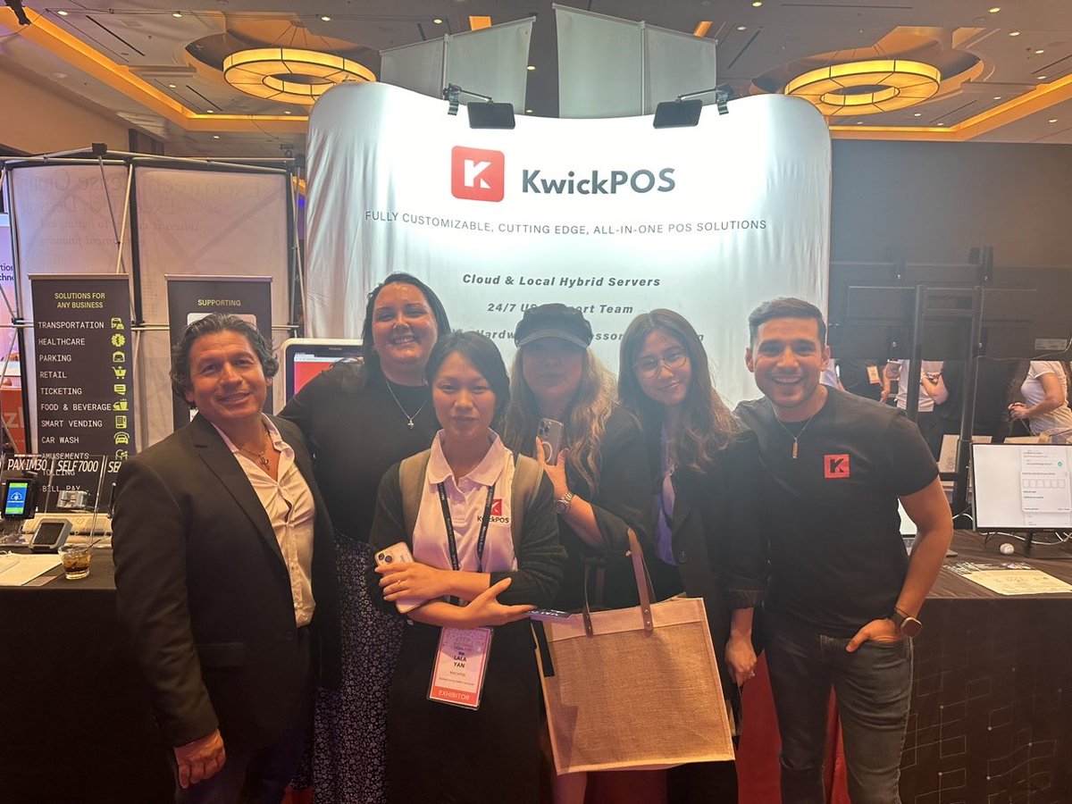 Kwick_POS's tweet photo. We’re LIVE at WSAA 2024! KwickPOS is here in Las Vegas, and we're ready to showcase our cutting-edge All-In-One POS solutions! If you’re at the WSAA2024, Western States Acquirers Association event, stop by our booth #429. Don’t miss out — come see us in action! 

#WSAA2024 https://t.co/toeYR8mw7x