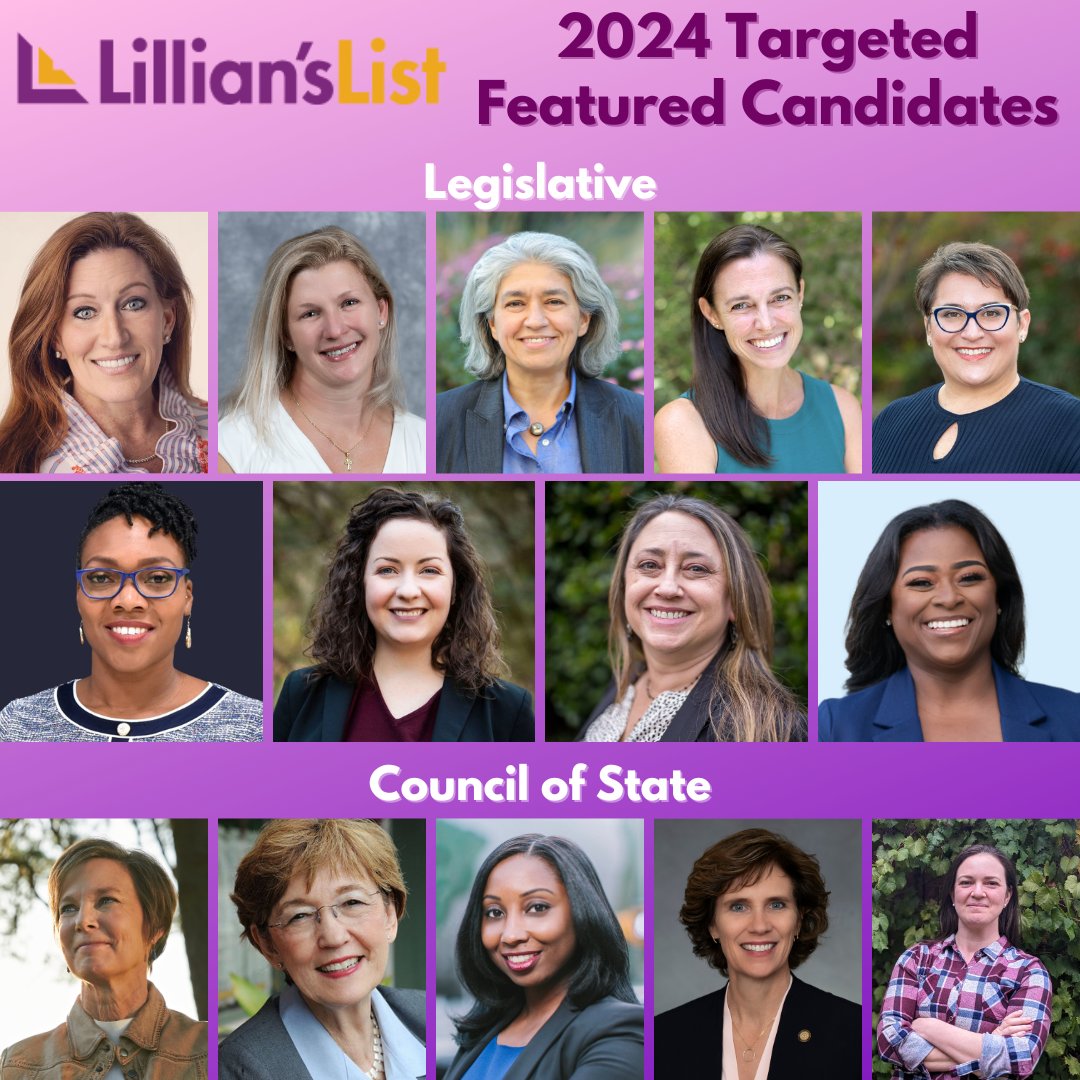 Lillian's List tweet media