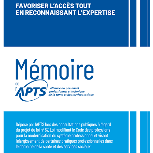 APTS (@aptsq) on Twitter photo «#PL67 reconnaît enfin l’expertise de nos membres cependant, il importe que leurs nouvelles responsabilités soient rémunérées en conséquence, et ce, sans attendre le prochain exercice de maintien de l’équité salariale.» - <a href="/RComeauAPTS/">Robert Comeau</a>
En savoir plus 👉ow.ly/S5MJ50TrfE3 «#PL67 reconnaît enfin l’expertise de nos membres cependant, il importe que leurs nouvelles responsabilités soient rémunérées en conséquence, et ce, sans attendre le prochain exercice de maintien de l’équité salariale.» - <a href="/RComeauAPTS/">Robert Comeau</a>
En savoir plus 👉ow.ly/S5MJ50TrfE3
