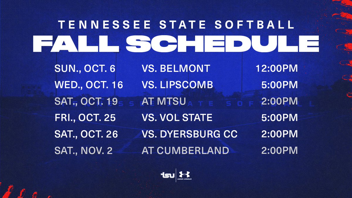Our 2024 Fall Schedule is Here!

#RoarCity