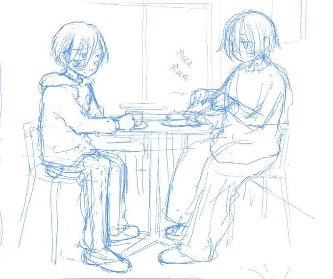 なんかツボに入っちゃってまだこのネタをこするつもりらしい #僕ヤバ #僕ヤバファンアート 