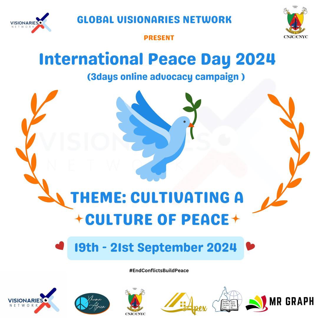 #Peace is our Daily, monthly and Yearly Assurance of a better world and a better future, Let’s join hands in cultivating the peace we want in our communities #PeaceDay2024 <a href="/DefyhatenowWCA/">#defyhatenow West & Central Africa</a> <a href="/civic_watch/">Civic Watch</a> <a href="/NkafuPolicyInst/">Nkafu Policy Institute</a> #Youth4Peace <a href="/GermanyDiplo/">GermanForeignOffice</a> #Act4Peace <a href="/CanadaCameroon/">Canada in Cameroon</a> #SDG4
