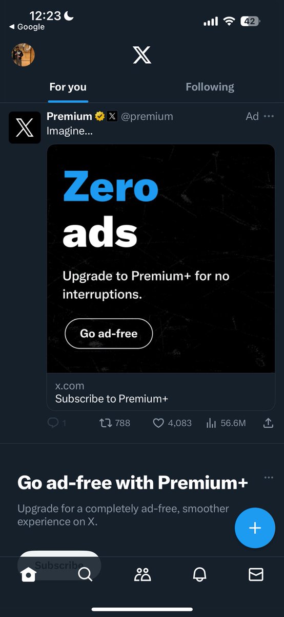 DivitJawa's tweet photo. @X when I click on your ad, this is what I see. Please fix your ad https://t.co/FOkDVBSWIo
