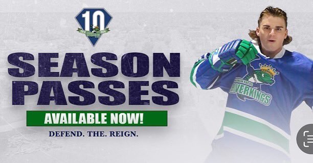 🚨AVAILABLE NOW 🚨

Season passes are now available! Save yourself $70 by purchasing season passes to access all home games now! 

Contact: 
gm@riverkingshockey.com
derek@riverkingshockey.com

Between 9am-6pm to grab your pass!