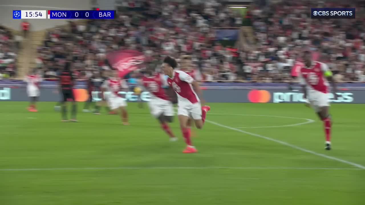 Monaco's Maghnes Akliouche said 'Fine, I'll do it myself' against Barcelona 🚀