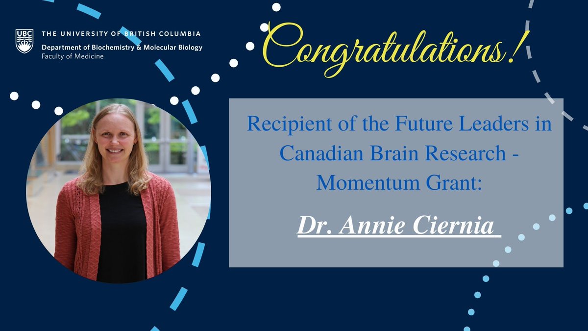 UBC Biochemistry & Molecular Biology tweet media