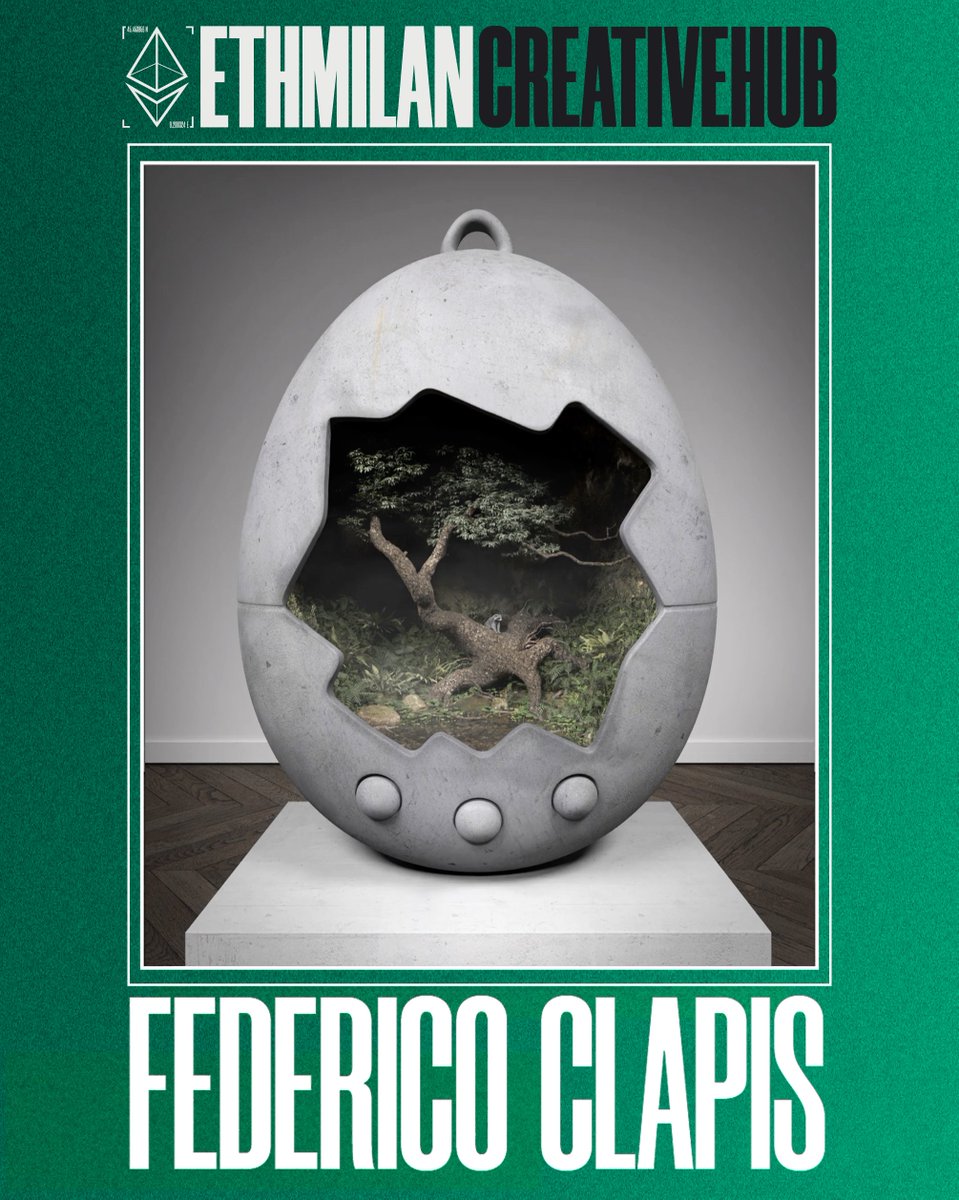 GM 🥚

Proud to be part of this great Milan exhib. A journey between nature and tech.

<a href="/SuperRare/">SuperRare</a> 1/1 of <a href="/MikiGiancarli/">Michele Giancarli</a> collection.