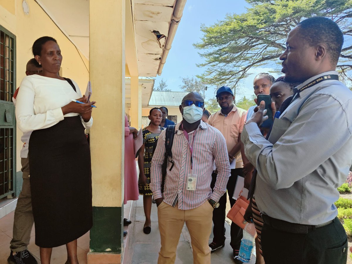 Desire01's tweet photo. Had the privilege to lead participants from Machakos and Kajiado law courts on a study tour of the Shanzu gender court. Lessons learnt will among others help replicate the success story and in the review of sexual offences laws in Kenya. https://t.co/wzjfizD1FB