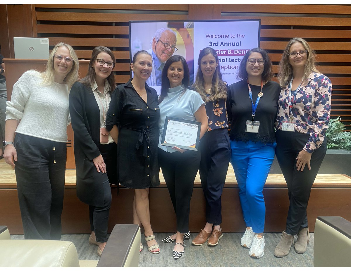 Michelle Batthish (@m_batthish) on Twitter photo So honoured to have received the Dr. Peter B. Dent Memorial Research Impact Award today. Peter was an incredible colleague, mentor and friend and he has guided me (and continues to do so in spirit) on my research journey. <a href="/MacUPediatrics/">McMaster University Department of Pediatrics</a> <a href="/machealthsci/">McMaster Health Sciences</a> <a href="/mch_childrens/">McMaster Children's Hospital</a> So honoured to have received the Dr. Peter B. Dent Memorial Research Impact Award today. Peter was an incredible colleague, mentor and friend and he has guided me (and continues to do so in spirit) on my research journey. <a href="/MacUPediatrics/">McMaster University Department of Pediatrics</a> <a href="/machealthsci/">McMaster Health Sciences</a> <a href="/mch_childrens/">McMaster Children's Hospital</a>