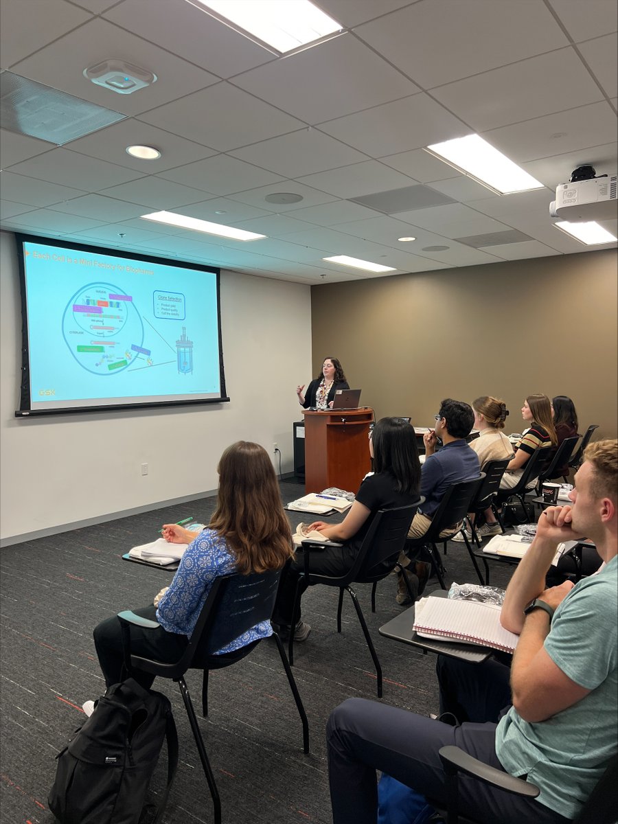 BIOTMidAtlantic's tweet photo. We had a great time at the Industry Day with @GSK last month at their site in Upper Merion, PA! Thanks to all involved at GSK who helped to make the day a success, and thanks to the students who participated! https://t.co/rIMx9JueES