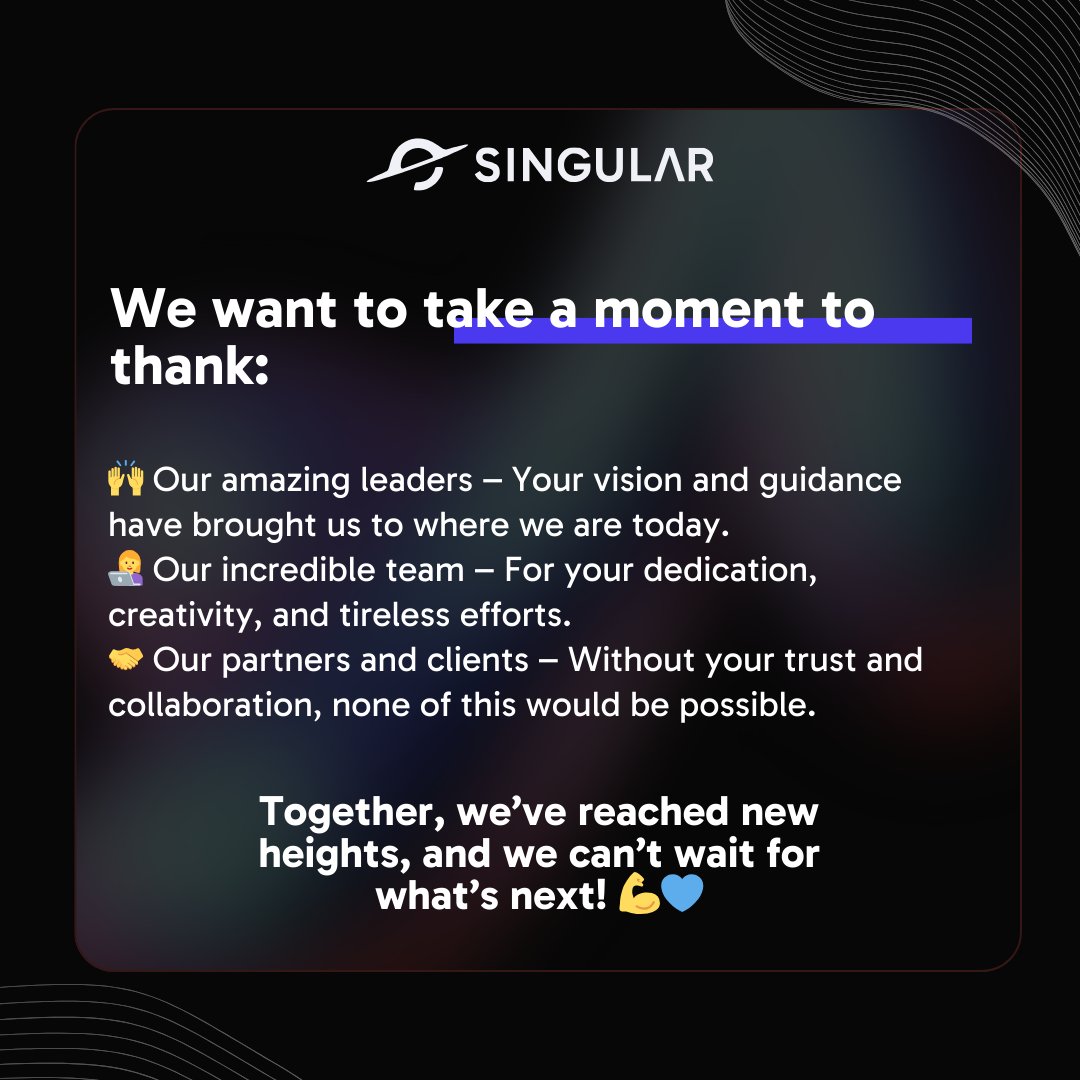 Singular_agency's tweet photo. This past Tuesday, our Agency was honored as Agency of the Year by @flutterflow ! 🚀🌟
This recognition highlights our expertise and dedication to deliver AI-powered solutions. It strengthens our collaboration to drive impactful app development
#AgencyOfTheYear #FlutterFlow https://t.co/fNI1ntLSNV