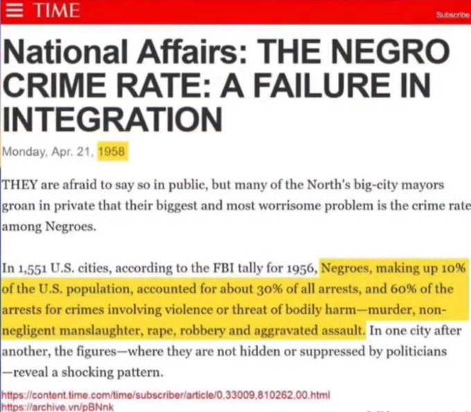 1776General_'s tweet photo. @TheReturnToRome Black Crime 1956 https://t.co/mUcZnt2gZa
