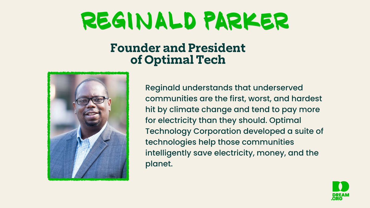 Green For All Team at Dream.Org (@greenforall) on Twitter photo <a href="/FrontlineGig/">FrontlineGig</a> Meet @DrGreenPower, CEO of @GetOptimalTech and member of the Dream Entrepreneurs Network. With 25+ years in tech, he’s revolutionized solar energy, making it 21x faster to install and 40% cheaper with 42.3% efficiency. 🌍🔋 <a href="/FrontlineGig/">FrontlineGig</a> Meet @DrGreenPower, CEO of @GetOptimalTech and member of the Dream Entrepreneurs Network. With 25+ years in tech, he’s revolutionized solar energy, making it 21x faster to install and 40% cheaper with 42.3% efficiency. 🌍🔋