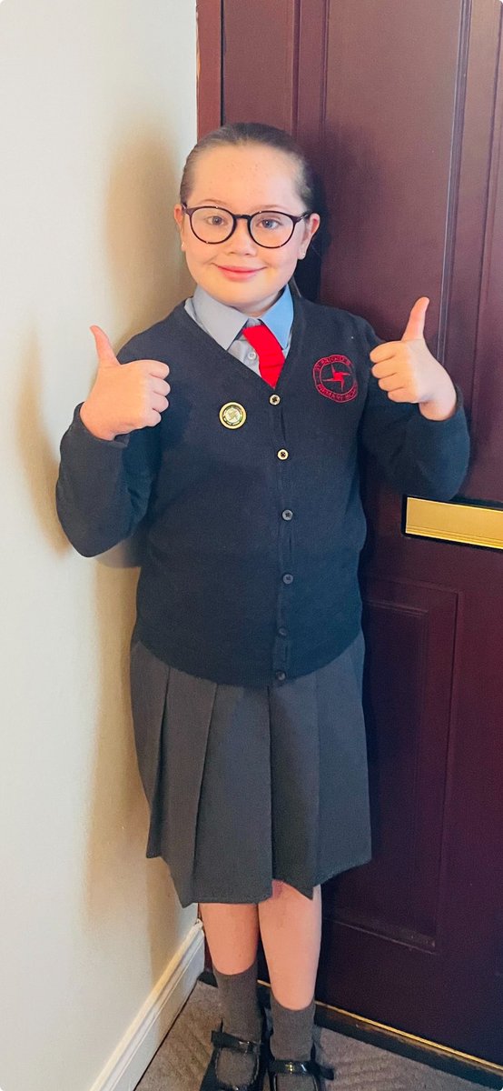 Dolly got pupil of the week for working hard and being caring. #myweesuperstar❤️