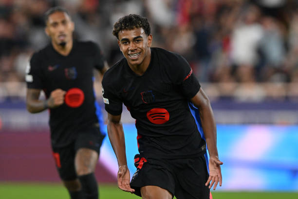 moadnanx's tweet image. HT: AS Monaco 1-1 FC Barcelona.