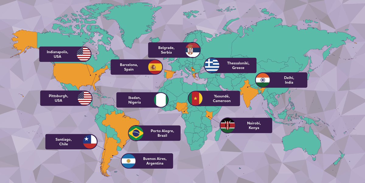AAIC Neuroscience Next 2025 (February 24-27) will feature a record breaking number of Hubs. 

With representation across 5 continents, we are committed to promoting the next generation of Neuroscientists all over the world! 

alz.org/neurosciencene… 1/5