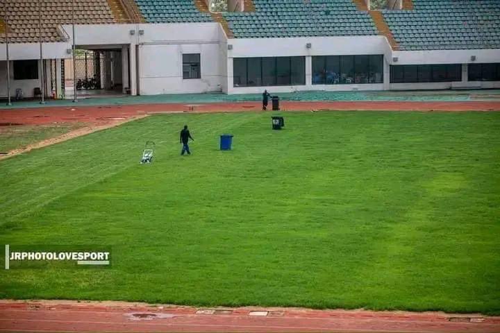 SaddickAdams's tweet photo. Frame 1: State of the Tamale stadium on 4th March 2024. 

There was this woman in charge of the Tamale Stadium, Salamatu Alhassan. The Auditor General’s report found that she literally transferred money generated from use of the stadium into her own account and chopped the money. When she was caught, she admitted. The Auditor ordered for her arrest. She run away with the keys to her office. 

The stadium nearly collapsed under her watch.

They transferred a new person Iddrisu Ahmed from The Bolga there & in within a matter of months, this is how it looks like, with the use of their internally generated funds. 

The new Director has promised to get the stadium back to hosting Black Stars international games. 

Hopefully so, but good work so far.