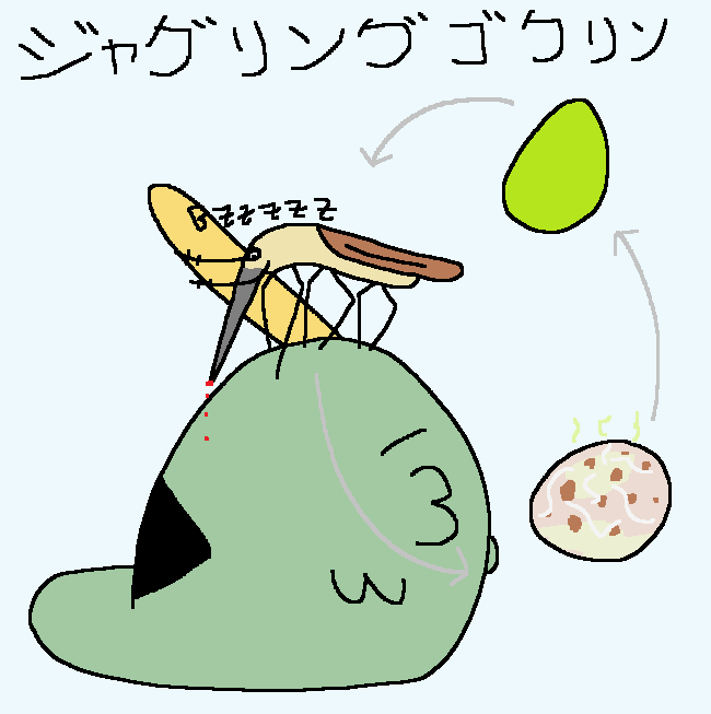 Gew00nBas's tweet photo. Day #62 Gulpin is juggling a green egg, an oversized mosquito and a spoiled cookie

What would you like to see Gulpin do next?

(I take requests!) https://t.co/kWFQWo9lcZ