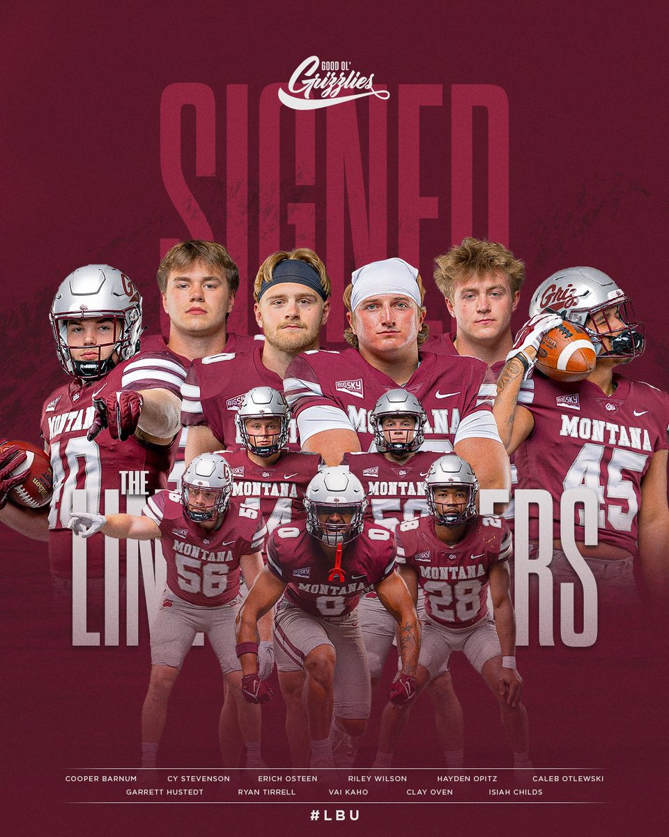 They call us LBU for a reason 🤫

We are PUMPED to get the chance to work with the next great group of Linebackers at the University of Montana