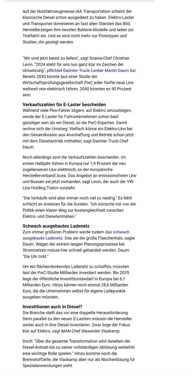 boris_beissner's tweet image. Der #Elektro #LKW kommt schneller als viele glauben! Vor allem, wegen des Kostendrucks in der Speditionsbranche.