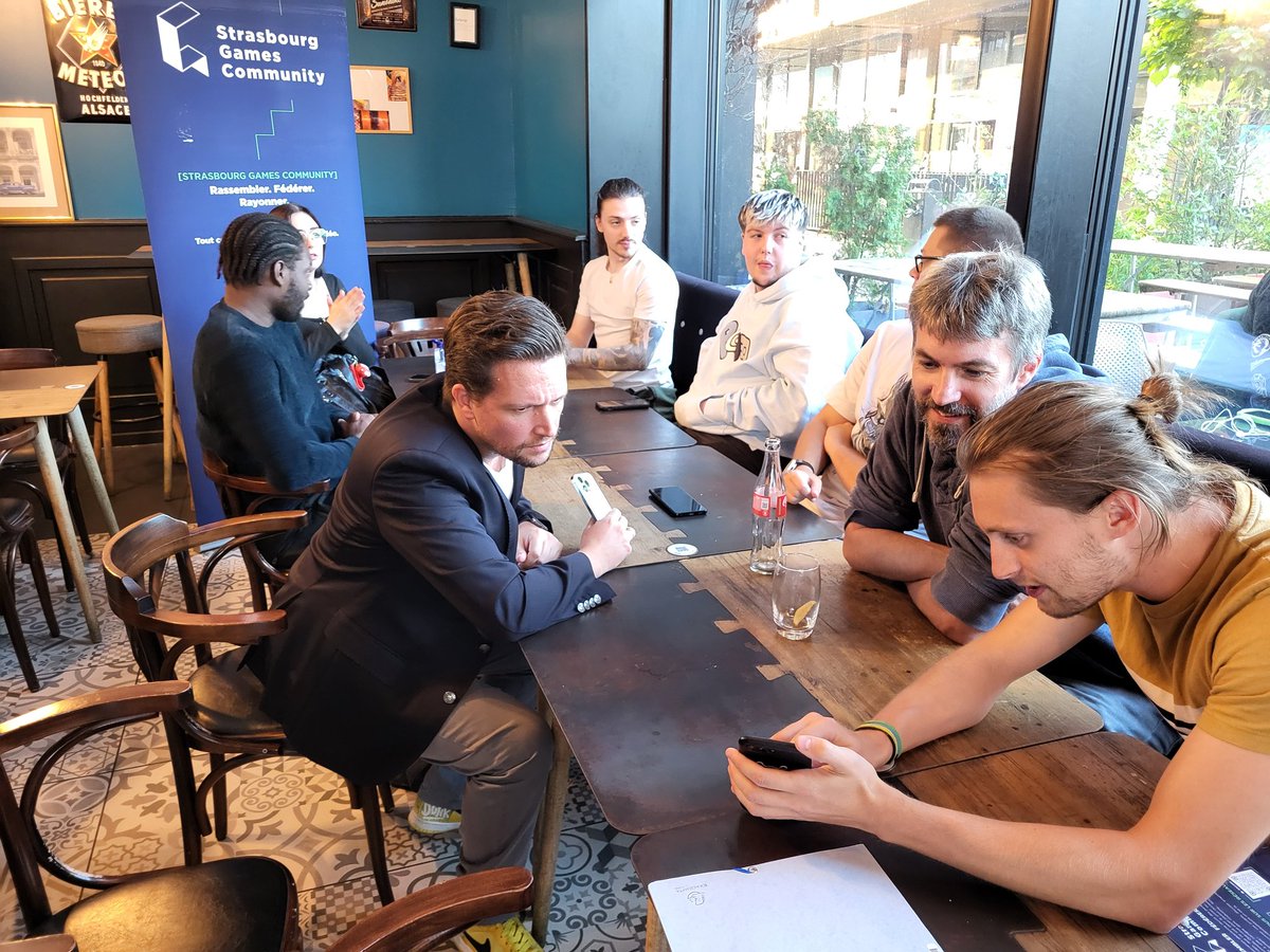 Ce soir nous étions avec <a href="/StrasbourgGames/">Strasbourg Games Community</a> pour la soirée meeting.
#jeuxvideo #videogame