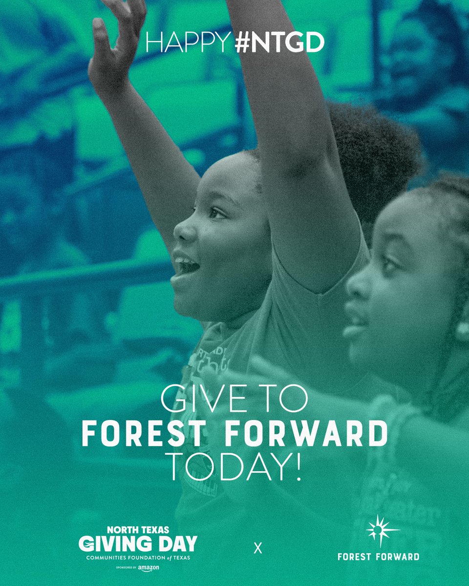 It’s North Texas Giving Day! Join us in making a lasting impact by supporting Forest Forward’s initiatives in the South Dallas Forest District, 75215. Your donation helps provide arts education, basic resources for families, and community development. 
northtexasgivingday.org/organization/F…