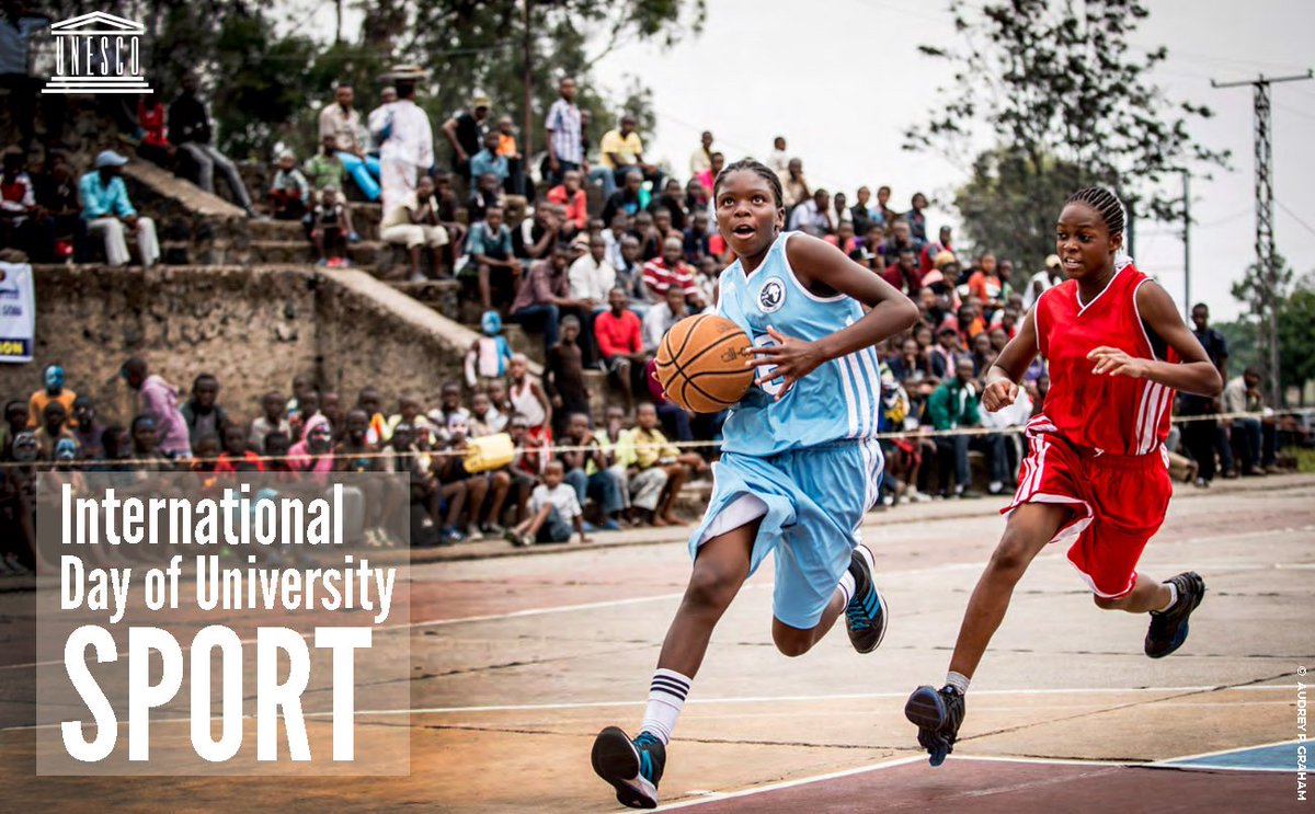 United Nations (@un) on Twitter photo Friday is University Sport Day! πππβ½οΈ
Sport teaches essential values like fairness, teambuilding, equality, discipline, inclusion, perseverance & respect.
More from <a href="/UNESCO/">UNESCO ποΈ #Education #Sciences #Culture πΊπ³</a>: unesco.org/en/days/univerβ¦ Friday is University Sport Day! πππβ½οΈ
Sport teaches essential values like fairness, teambuilding, equality, discipline, inclusion, perseverance & respect.
More from <a href="/UNESCO/">UNESCO ποΈ #Education #Sciences #Culture πΊπ³</a>: unesco.org/en/days/univerβ¦