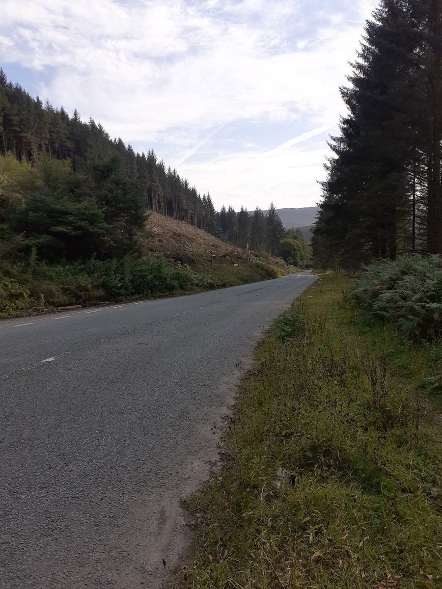 @SnakePassRoadA57
for those who are likely to be using this road through the winter months the journey could be more difficult now the trees are felled around Birchin Clough, drifting snow could cause problems down here.