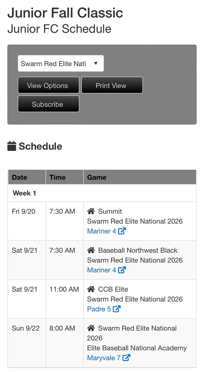Alex Korbesmeyer (@alex_ak47_korbs) on Twitter photo I will be playing in the Junior Fall Classic this weekend with <a href="/swarmredelite/">Swarm Red Elite</a> . I will be starting on the mound in the early game Saturday morning. I will be playing in the Junior Fall Classic this weekend with <a href="/swarmredelite/">Swarm Red Elite</a> . I will be starting on the mound in the early game Saturday morning.