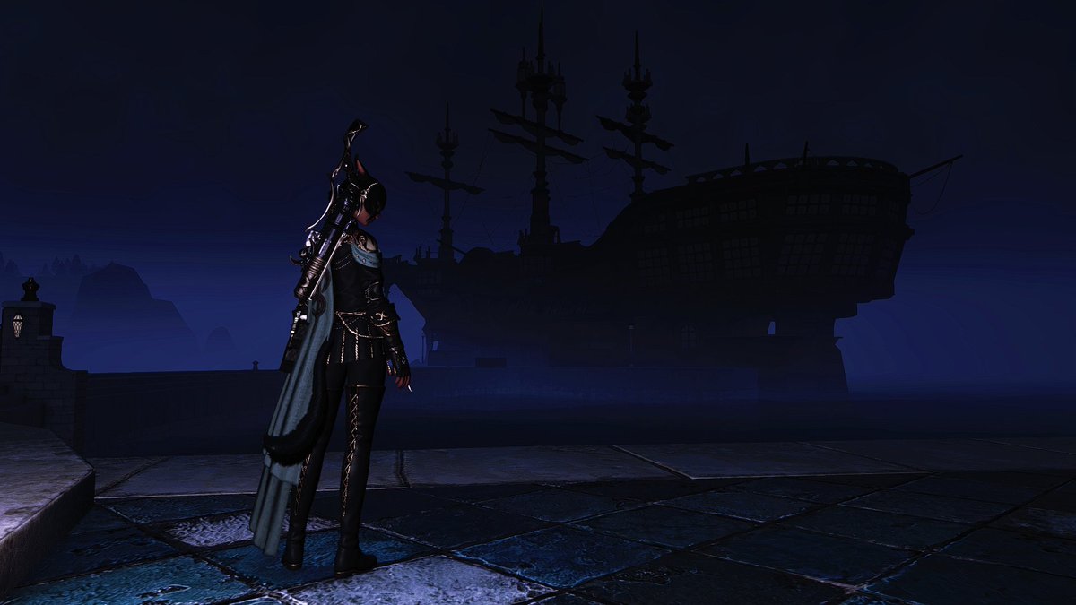 YshariRhina's tweet photo. Foggy Night in Old-Sharlayan.
#GPOSER #gpose #miqote #Ipsusu https://t.co/XFetflyPv7