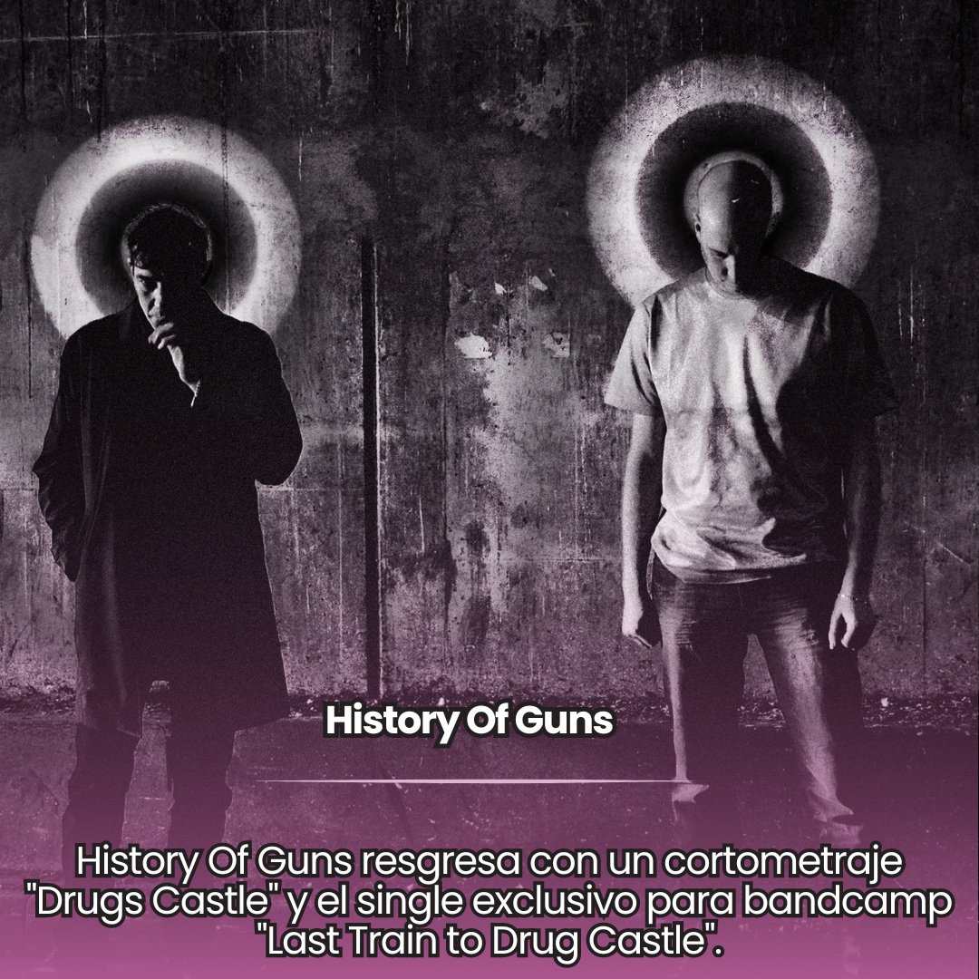 Revista The13th (@revistathe13th) on Twitter photo History of Guns resgresa con un cortometraje "Drugs Castle" y el single exclusivo para bandcamp "Last Train to Drug Castle" bajo Liquid Len Recording Company.
<a href="/utmmusicgroup/">UTM Music Group</a> <a href="/maxrael/">max rael</a>
#electrogoth #postpunk
EntƩrate de esta novedad en nuestro blog
revistathe13th.blogspot.com/2024/09/notici⦠History of Guns resgresa con un cortometraje "Drugs Castle" y el single exclusivo para bandcamp "Last Train to Drug Castle" bajo Liquid Len Recording Company.
<a href="/utmmusicgroup/">UTM Music Group</a> <a href="/maxrael/">max rael</a>
#electrogoth #postpunk
EntƩrate de esta novedad en nuestro blog
revistathe13th.blogspot.com/2024/09/noticiā¦