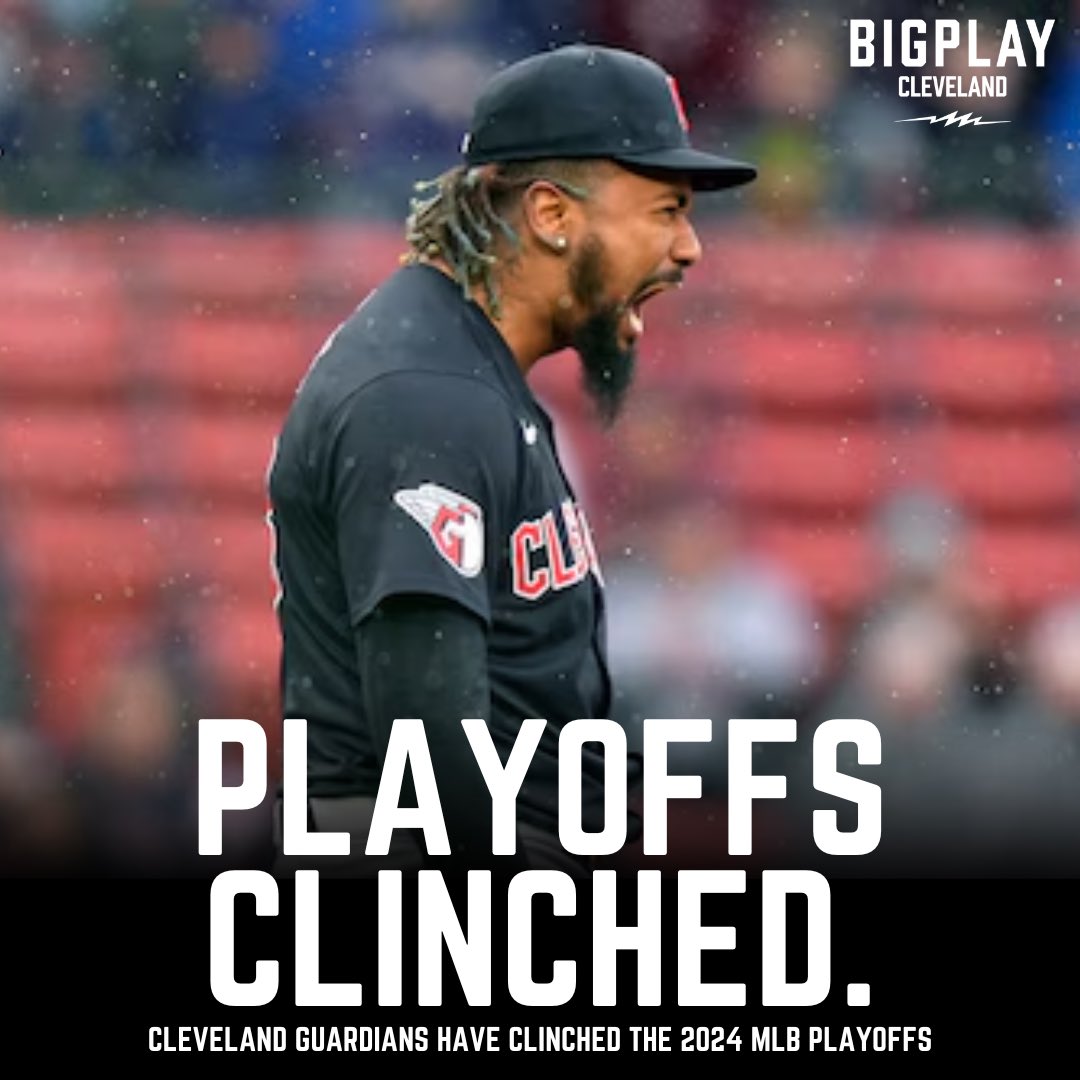 Playoff baseball is back in Cleveland, Ohio. #ForTheLand