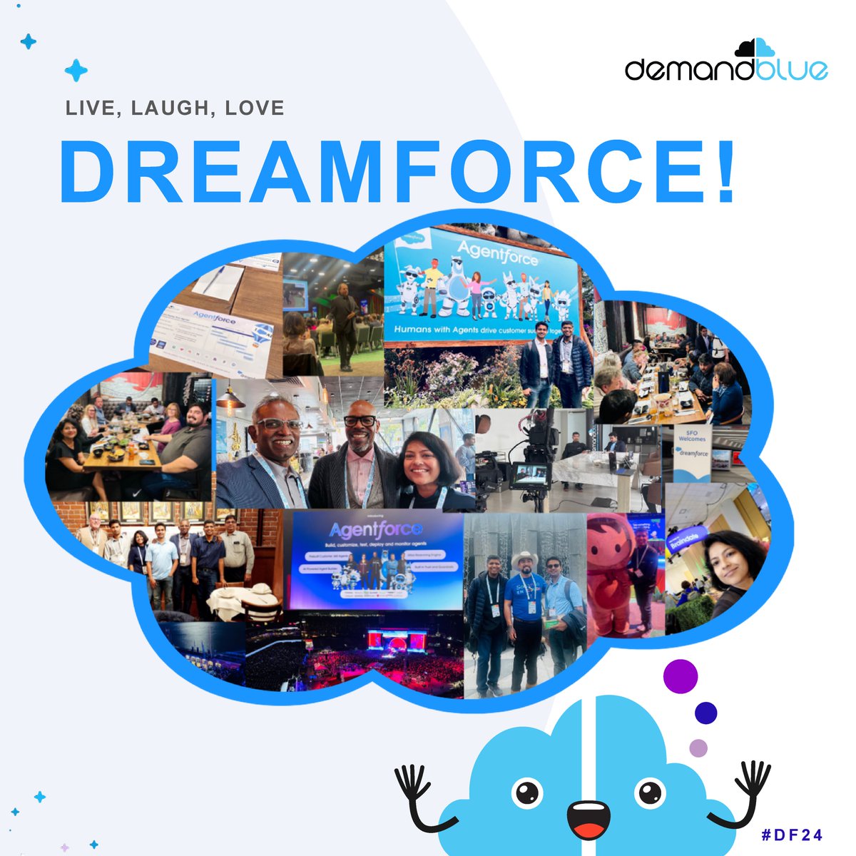 Our Mind is ALIVE with #Agentforce 🤯🍌 #DF24 was abundant with releases on all things #AI Agent Automation 🦾🚀🤖

What was your mind-blowing @Salesforce #Agent factoid learned from <a href="/Dreamforce/">Dreamforce</a> #Agentblazers?