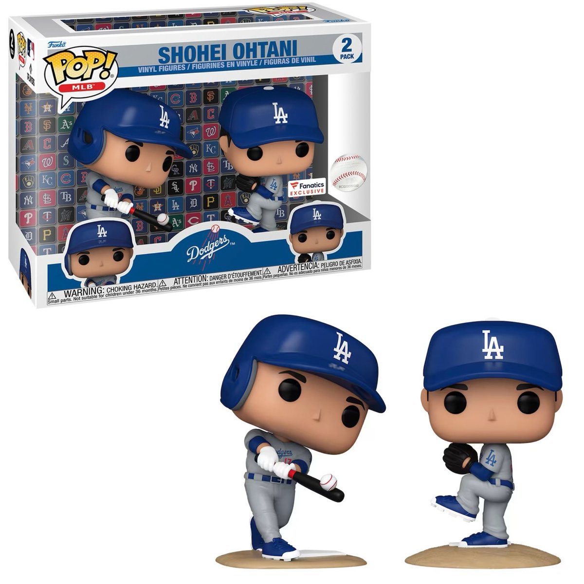 Available Now: Fanatics exclusive Shohei Ohtani Pop 2-pack! #Ad