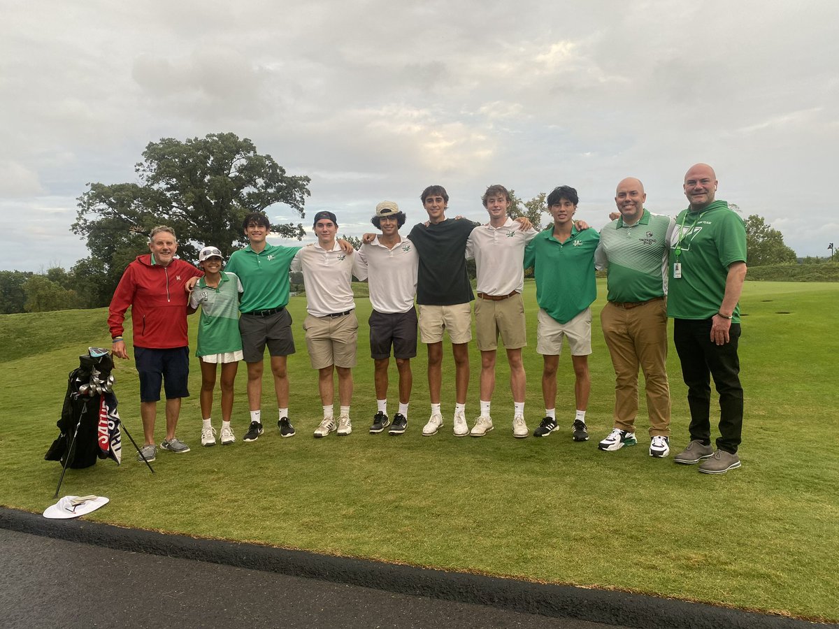 VarsityGolfWHS's tweet photo. Congrats to the Wakefield golf team as they defeated a solid McLean team 155-170.  Wakefield was led by Beckett’s strong 35 and Phillip’s steady 36.  Extremely good scores for a challenging Army- Navy Country Club course.  Wakefield next will be at Herndon on Thursday. https://t.co/CkWb1ES8bS