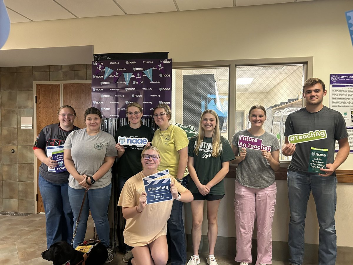 HU Ag Institute (@huntingtonag) on Twitter photo Happy #TeachAg Day from <a href="/HuntingtonU/">Huntington University</a>! Agricultural education prepares students to be problem solvers, leaders, entrepreneurs and agriculturalists through the use of its three-circle model. We are super proud of these future Ag Teachers! Happy #TeachAg Day from <a href="/HuntingtonU/">Huntington University</a>! Agricultural education prepares students to be problem solvers, leaders, entrepreneurs and agriculturalists through the use of its three-circle model. We are super proud of these future Ag Teachers!