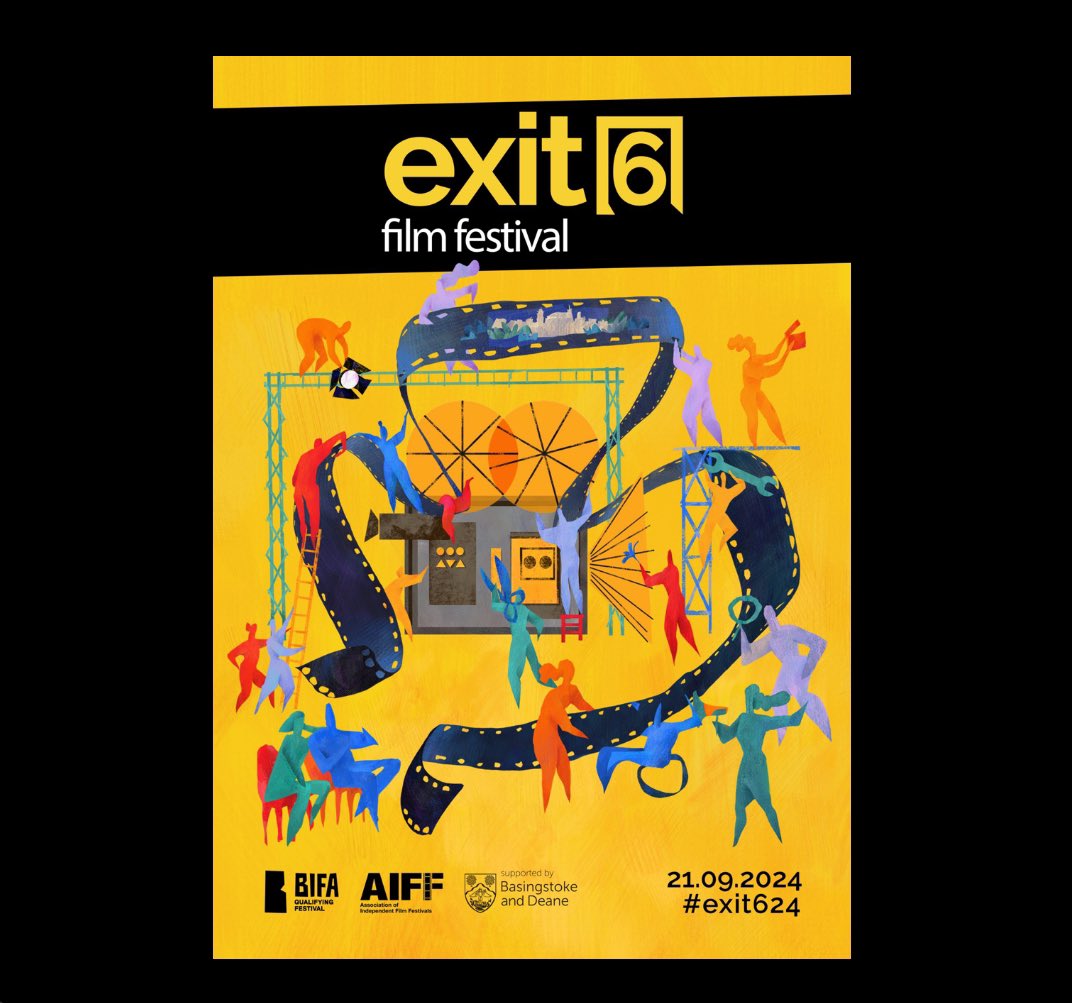 The 9th edition of <a href="/Exit6FilmFest/">Exit 6</a> lands this weekend, our 2nd as a <a href="/BIFA_film/">BIFA</a> qualifying festival. We have a packed day and a great night planned for everyone - all we need now is for you to join us! You’re coming, right?

Book now at exit6filmfestival.com.