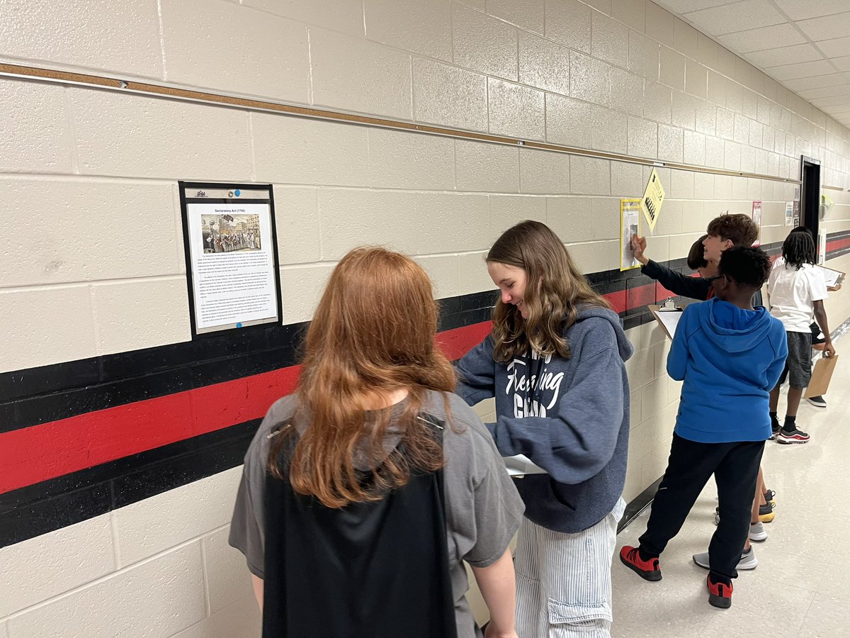 US History students discussing and creating their own notes about Laws &amp; Taxes of the American Revolution. #ThinkingLikeAHistorian #DoingSocialStudiesDaily <a href="/humble_SocSt/">Humble ISD Social Studies</a> <a href="/HumbleISD_WMS/">Woodcreek Middle</a>