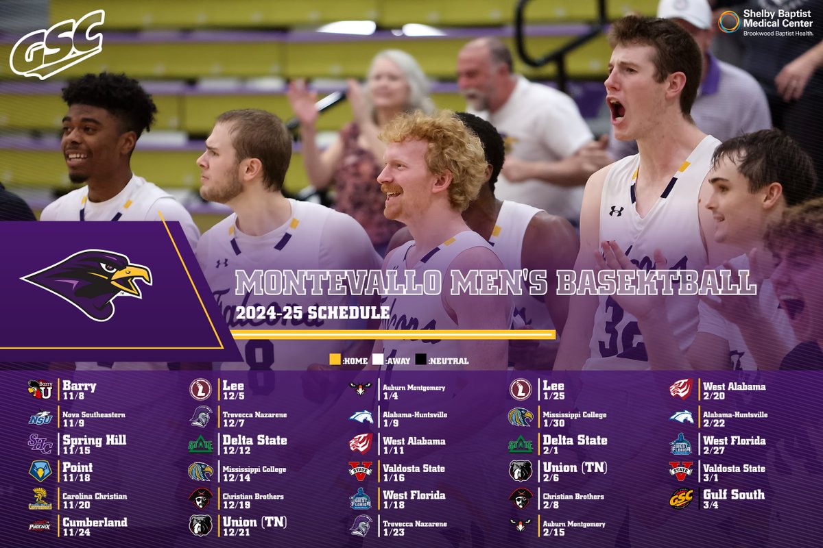 MARK YOUR CALENDARS 📅

The 2024-25 schedule is here!

📰 bit.ly/4d8RxTD

#TogetherWeRise