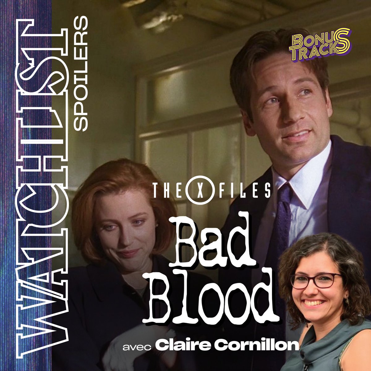 🧛‍♂️ Nous continuons notre mois #TheXFiles avec ce podcast consacré à l’excellent épisode de la saison 6 : Bad Blood !

Retour sur une partition plus humoristique de la série, toujours en compagnie de <a href="/ClaireCornillon/">Claire Cornillon</a>.

Bonne écoute à toustes !

👉 spoilers.lepodcast.fr/numero-32-etoi…