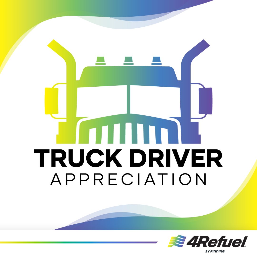 National Truck Driver Appreciation Week is here! At 4Refuel, we're grateful for the hard work of all professional truck drivers and logisticians in the energy sector. Thank you for every mile you drive to keep our supply chain moving! #Trucking #TruckerAppreciation