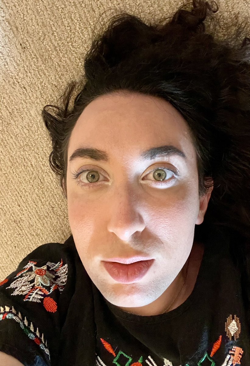 My staycation consists of knitting beanies with pretty yarn and taking contemplative selfies. #knitting #selfies #transisbeautiful #proudowlcrafts