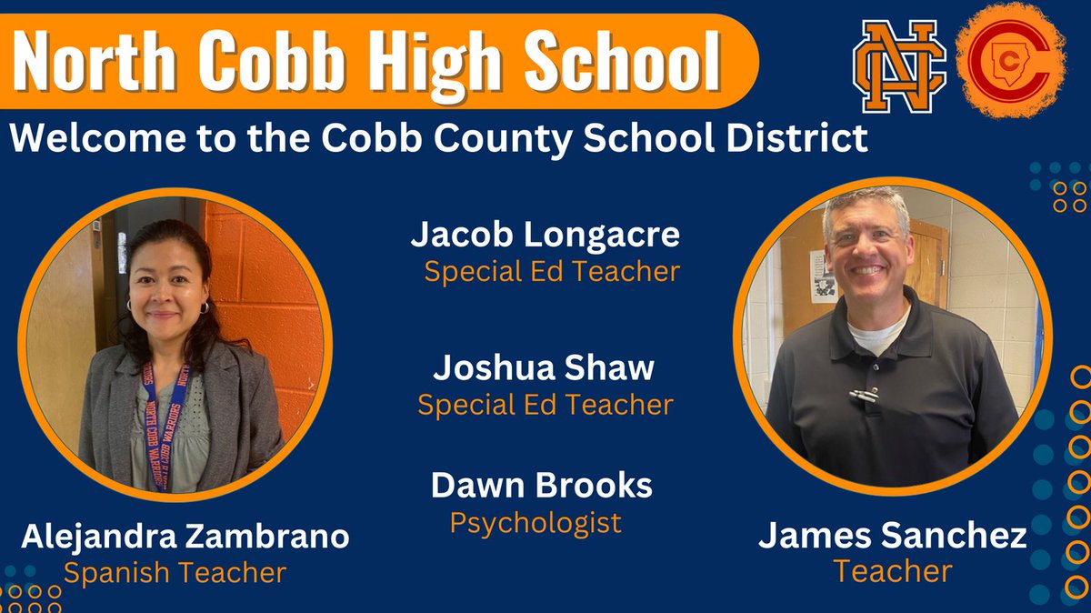 Cobb Recruiting welcomes these New Faces of Cobb at North Cobb High School!