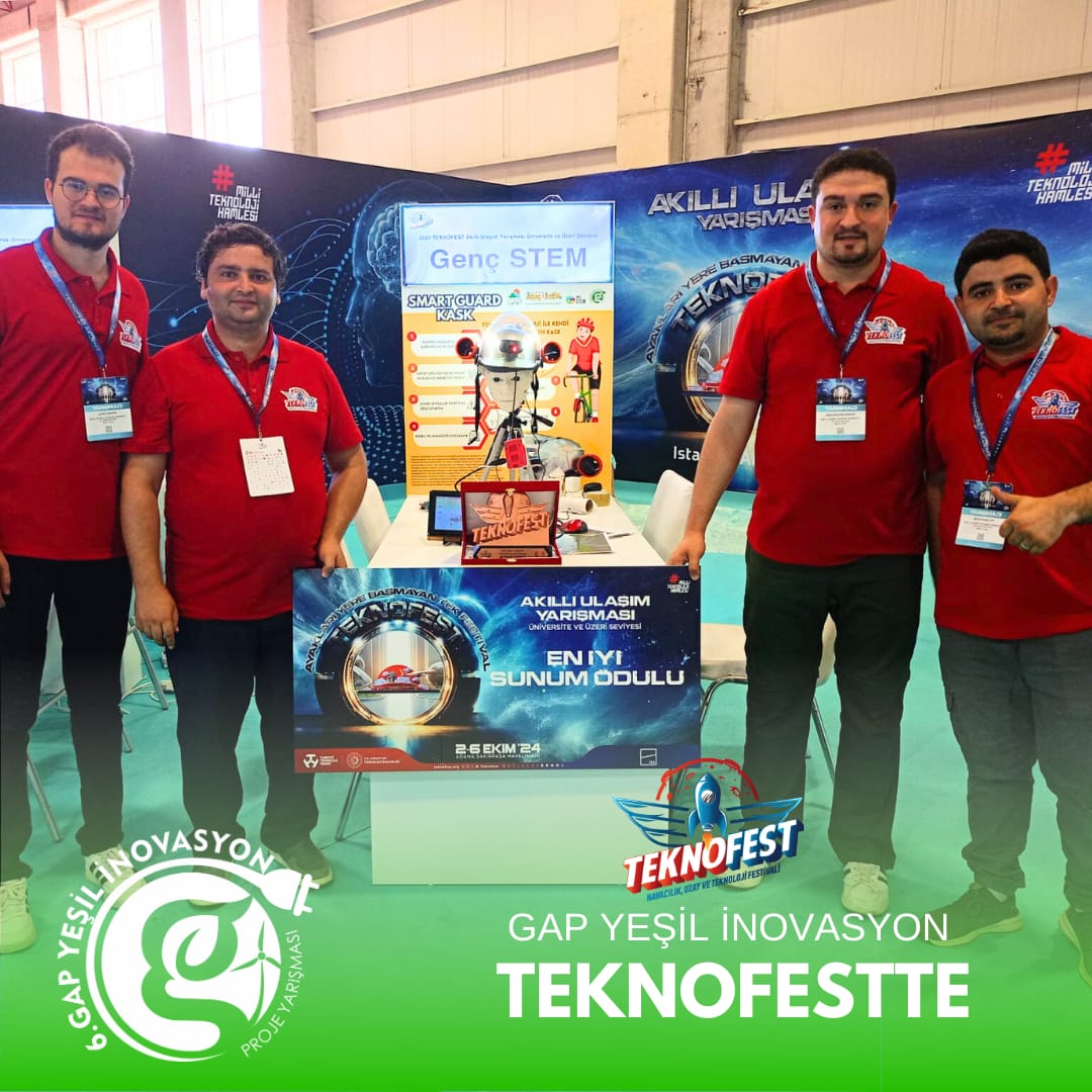 Bu önemli başarıda emeği geçen öğrencilerimizi ve danışman öğretmenlerimizi yürekten kutluyoruz! 💫
<a href="/Selcuk/">Selçuk Bayraktar</a> <a href="/T3Vakfi/">TR Teknoloji Takımı</a> <a href="/teknofest/">TEKNOFEST</a> <a href="/TCSanayi/">Sanayi ve Teknoloji Bakanlığı</a> <a href="/mfatihkacir/">Mehmet Fatih KACIR</a> <a href="/Hasan_maral/">Dr. Hasan MARAL</a> <a href="/ahmet_simsektr/">Ahmet Şimşek</a> <a href="/gap_idaresi/">GAP İdaresi</a>