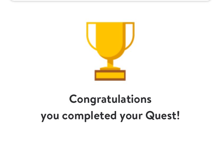 SillyReviews's tweet image. Walmart Community Spark has “weekly quests” now. So far, an easy $0.60/week or more you can knock out on the toilet in like 2 minutes.  #walmart #communityspark #walmartspark #beermoney