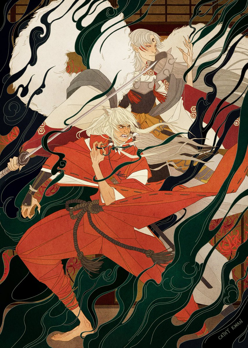 completelycathy's tweet photo. Throwback to this Inuyasha 👹📿 https://t.co/Kk4hiAkBOm