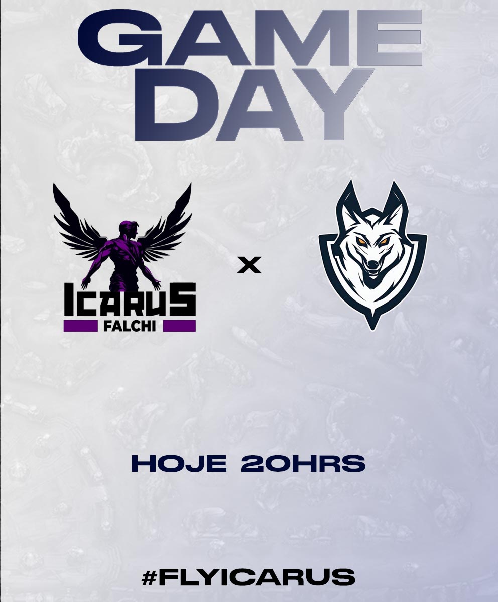 Hoje é dia de jogo vs Royal Coyotes na <a href="/EmpoligaVP/">Empoliga VP</a> 

Link da transmissão do jogo: twitch.tv/chokollisyeon

Torçam por nós!

#FLYICARUS