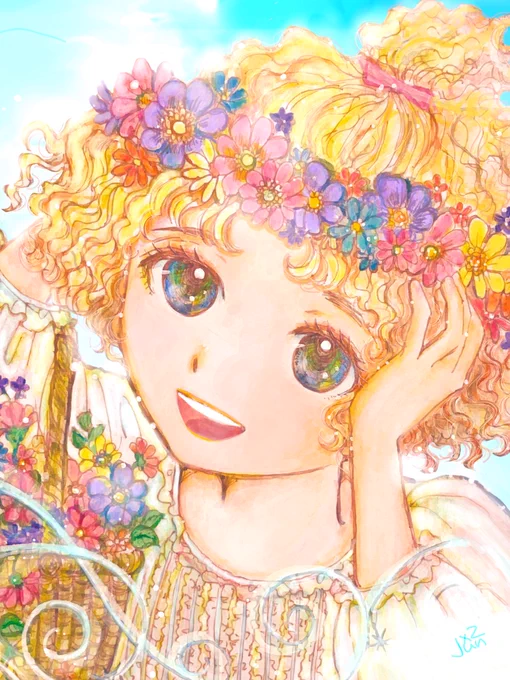 ⋯  「 わーい 」#イラスト  おはようございます  今日も良き日に 
