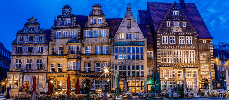 Kerstmarkt in Bremen per trein dlvr.it/TDRstn