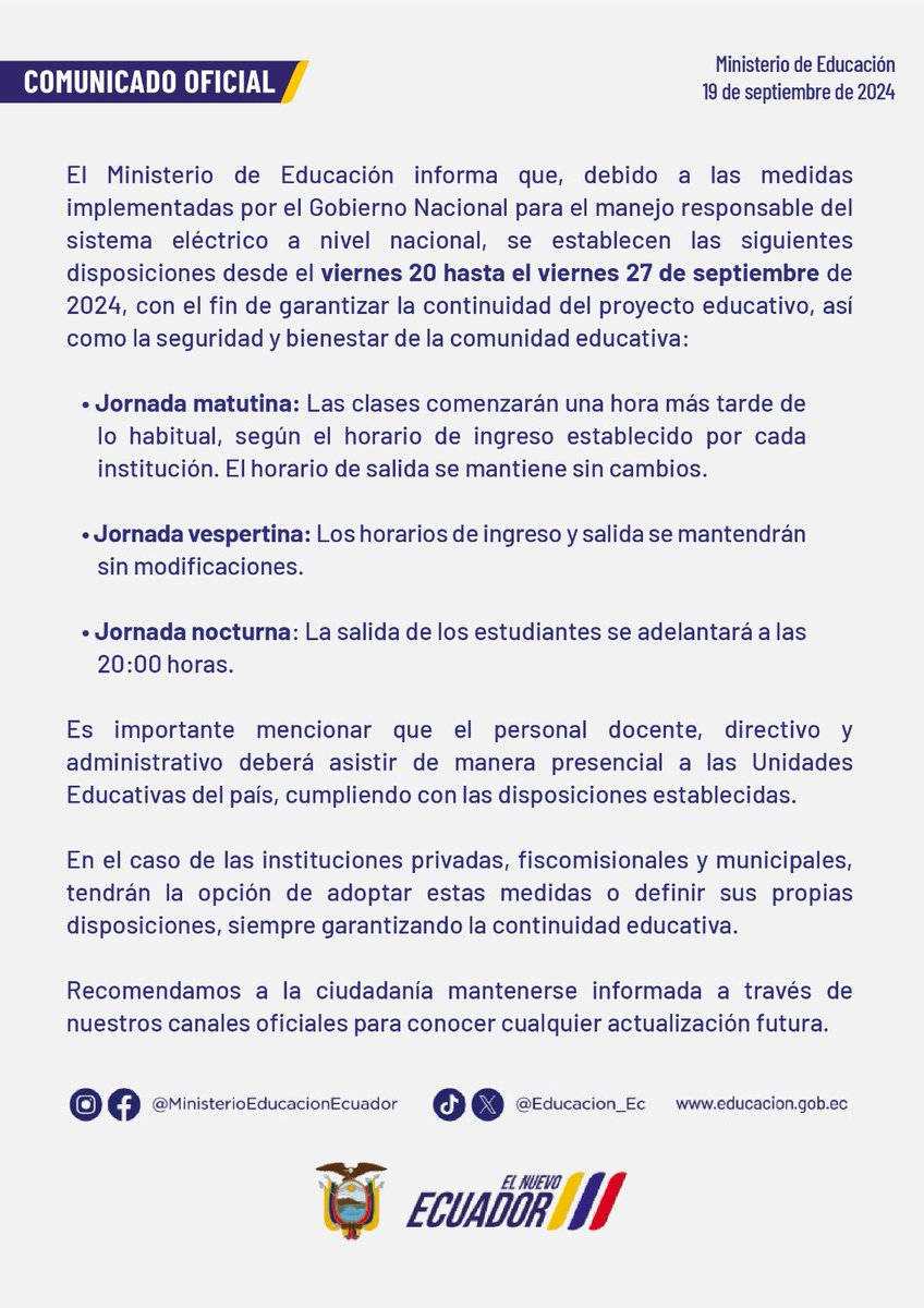 Ministerio de Educación, Deporte y Cultura tweet media